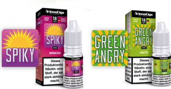 Innocigs Liquid mit 18 mg/ml Nikotin