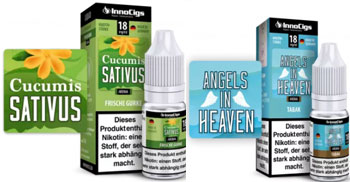 Innocigs Liquid mit 0 mg/ml Nikotin