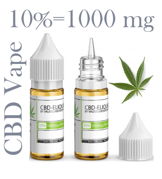 Valeo CBD mit 1000mg Tabak und Frucht