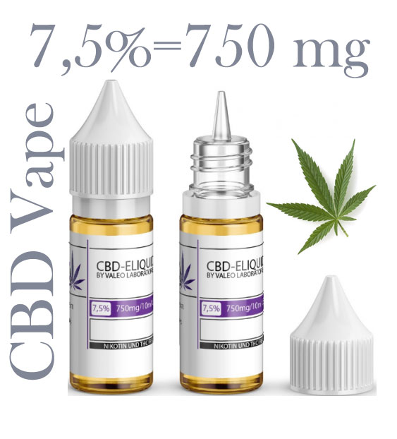 Valeo CBD mit 750mg Tabak und Frucht