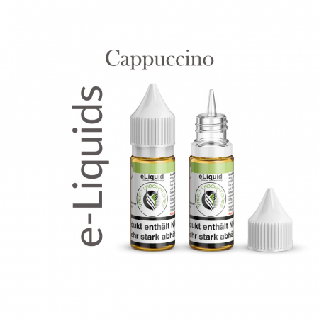 Nikotin Liquid Cappuccino mit 12mg