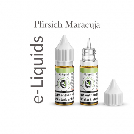 Nikotin Liquid Pfirsich-Maracuja mit 9mg