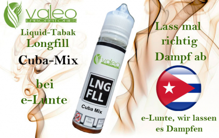 Valeo Longfill-Cuba-Mix Tabak