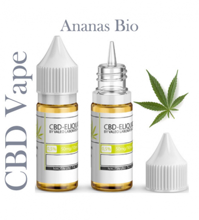 Valeo Liquid Ananas Bio mit 50mg CBD