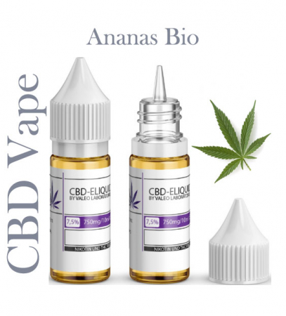 Valeo Liquid Ananas Bio mit 750mg CBD