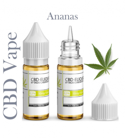 Valeo Liquid Ananas mit 50mg CBD