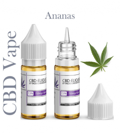 Valeo Liquid Ananas mit 750mg CBD