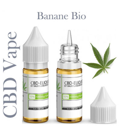 Valeo Liquid Banane Bio mit 1000mg CBD