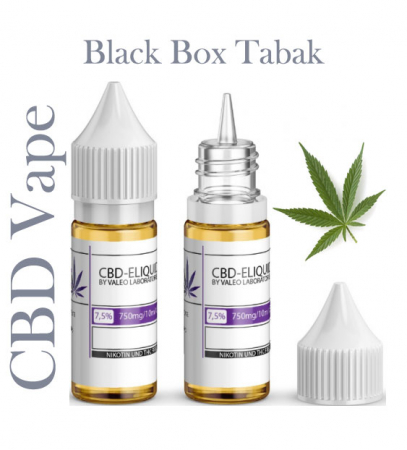 Valeo-Liquid Black Box mit 750mg CBD