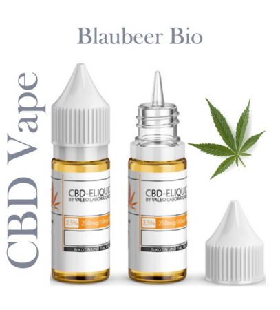 Valeo Liquid Blaubeer Bio mit 250mg CBD