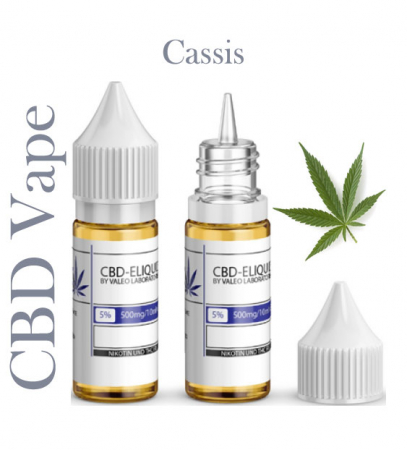 Valeo Liquid Cassis mit 500mg CBD