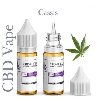 Valeo Liquid Cassis mit 750mg CBD