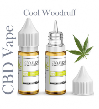 Valeo Liquid Cool Woodruff mit 50mg CBD