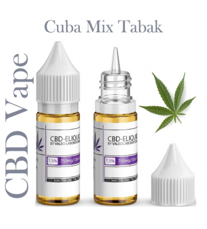 Valeo-Liquid Cuba Mix mit 750mg CBD