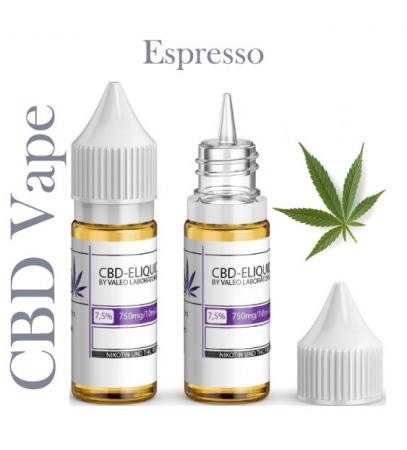 Valeo Liquid Espresso mit 750mg CBD