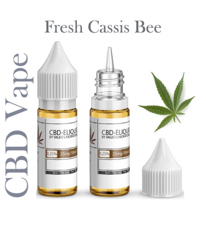 Valeo Liquid Fresh Cassis Bee mit 25mg CBD