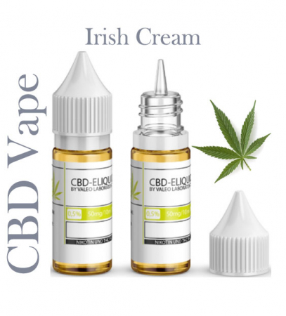 Valeo Liquid Irish Cream mit 50mg CBD