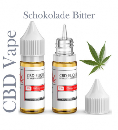 Valeo Liquid Schokolade Bitter mit 100mg CBD