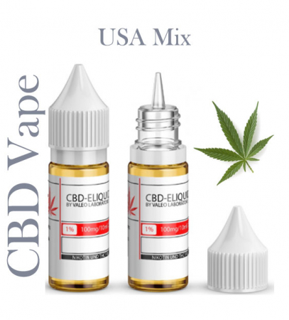 Valeo Liquid USA Mix Tabak mit 100mg CBD