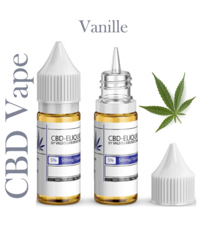 Valeo Liquid Vanille mit 500mg CBD