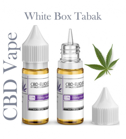 Valeo Liquid White Box Tabak mit 750mg CBD