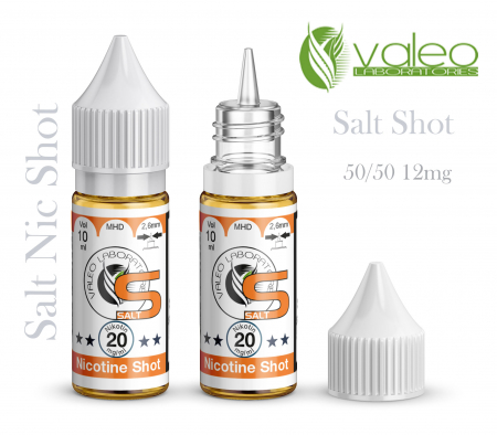 10ml Nikotin Salt-Shot 12mg 50/50 von Valeo