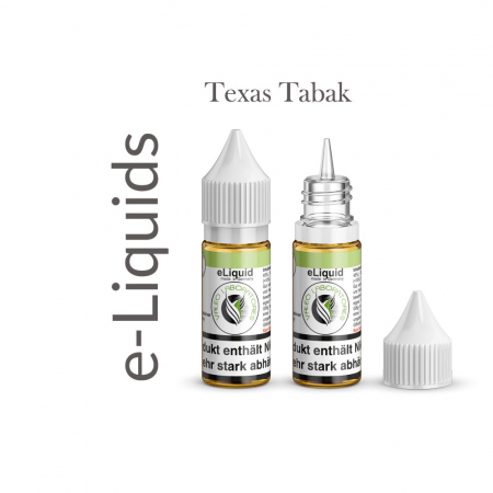 Nikotin Liquid Texas-Tabak mit 19mg