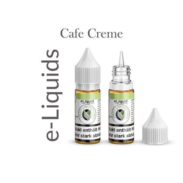 Nikotin Liquid Cafe Creme mit 6mg