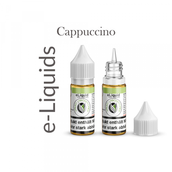 Nikotin Liquid Cappuccino mit 12mg