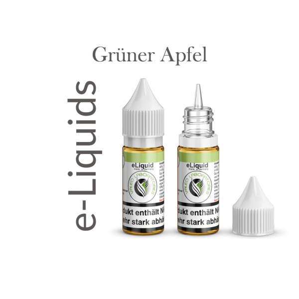 Liquid Grüner Apfel mit 0mg Nikotin
