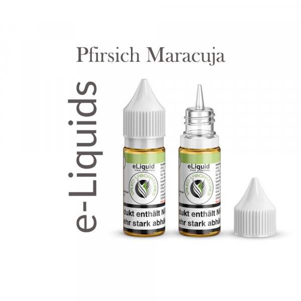 Nikotin Liquid Pfirsich-Maracuja mit 3mg
