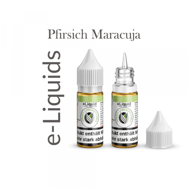 Nikotin Liquid Pfirsich-Maracuja mit 6mg