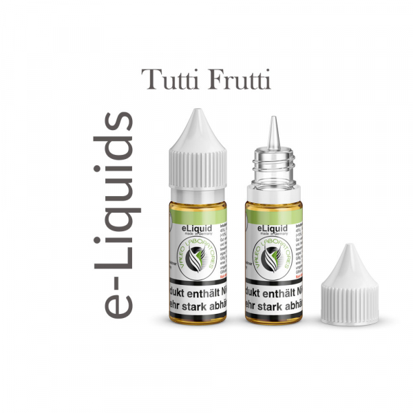 Liquid Tutti Frutti mit 9mg/ml Nikotin