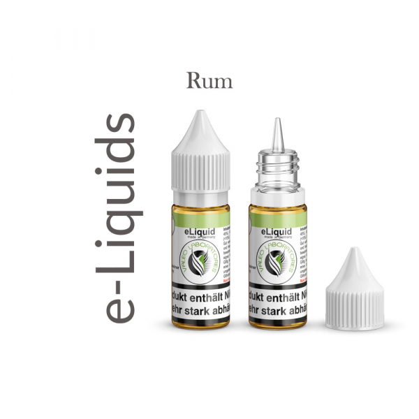 e Zigaretten Nachfüll Liquid Rum mit 0mg