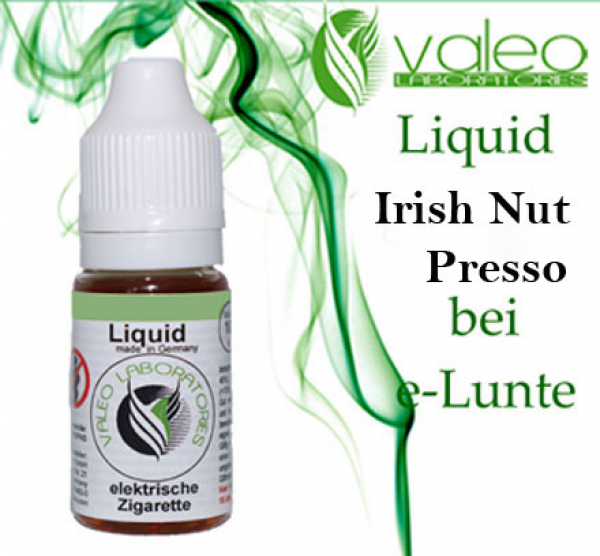 Valeo Liquid Irish Nut Presso mit 3mg Nikotin