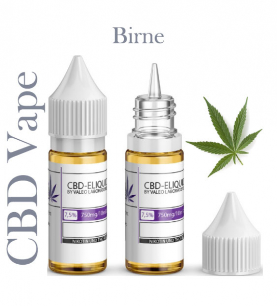 Valeo Liquid Birne mit 750mg CBD