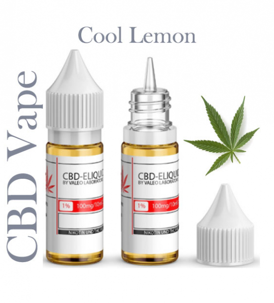 Valeo Liquid Cool Lemon mit 100mg CBD