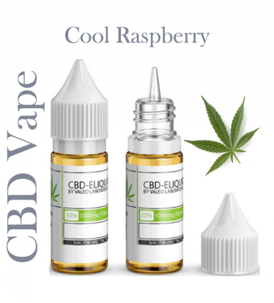 Valeo Liquid Cool Raspberry mit 1000mg CBD