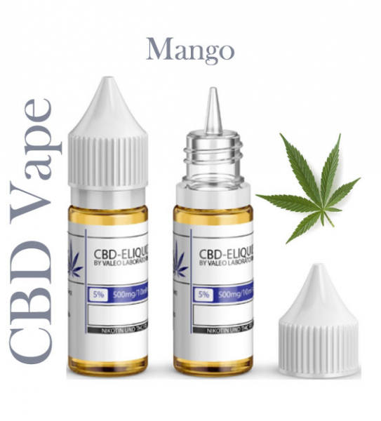 Valeo Liquid Mango mit 500mg CBD