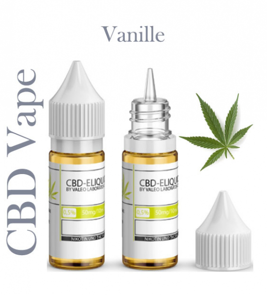 Valeo Liquid Vanille mit 50mg CBD