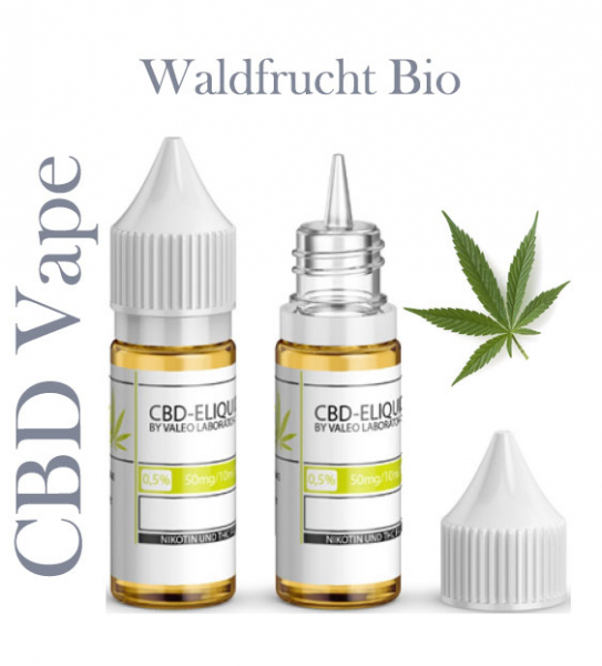 Valeo Liquid Waldfrucht Bio mit 50mg CBD