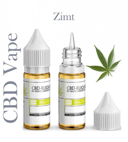 Valeo Liquid Zimt mit 50mg CBD