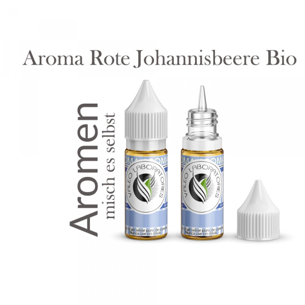 10 ml Rote Johannisbeere Bio Geschmack zum selber mischen