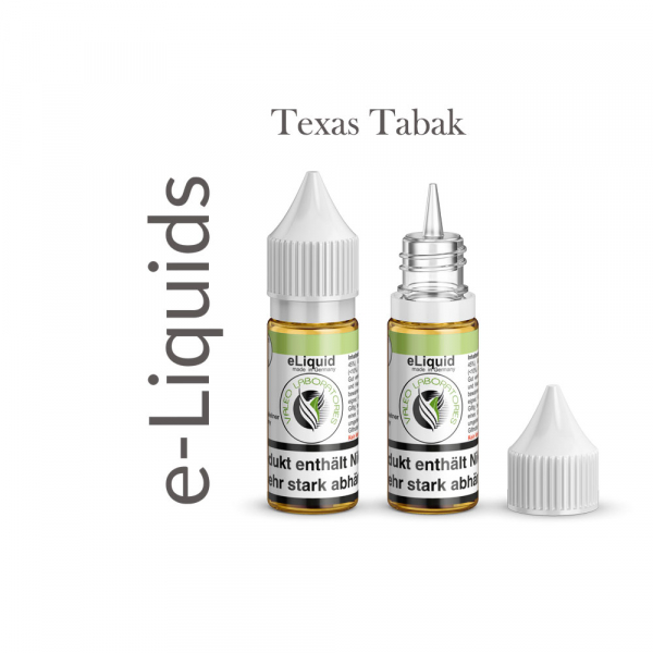 Nikotin Liquid Texas-Tabak mit 19mg