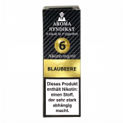 Aroma Syndikat Blaubeere E-Zigaretten Liquid 6 mg/ml