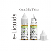 10ml e-Liquid Valeo Cuba-Mix Tabak mit 9 mg/ml Nikotin